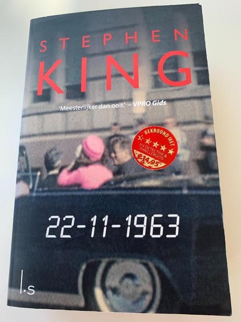 22-11-1963, Boeken, Romans, Gelezen, België, Ophalen of Verzenden