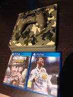 PS4 WWII edition met 2 spellen, Enlèvement, Utilisé