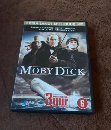 DVD-Moby Dick-mini serie 3 uur-Patrick Stewart/Gregory Peck