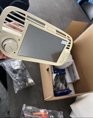 Carplay fiat 500 zwart / wit | NIEUW IN DOOS! beschikbaar voor biedingen