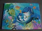puzzel zeedieren, Ophalen of Verzenden, 10 tot 50 stukjes, Zo goed als nieuw, 4 tot 6 jaar