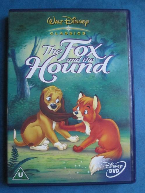 The Fox and the Hound (1981) DISNEY, Cd's en Dvd's, Dvd's | Tekenfilms en Animatie, Zo goed als nieuw, Amerikaans, Tekenfilm, Alle leeftijden