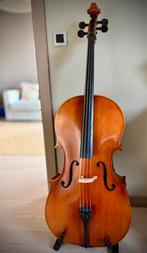 Mooi onderhouden Cello met strijkstok, Muziek en Instrumenten, Strijkinstrumenten | Cello's, Ophalen, Gebruikt, 4/4-cello