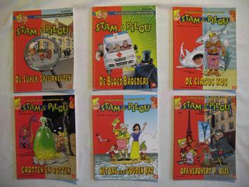 Stam & Pilou, met dedicace, 9 x 1ste druk + HC beschikbaar voor biedingen