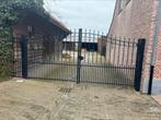 Zeer mooie poort 4m doorrij breedte in aluminium roest nooit, Tuin en Terras, Ophalen, Zo goed als nieuw, Aluminium