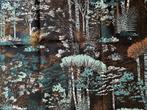 Winter Wood - Canvas Gabardine stof - See You At Six, Nieuw, 30 tot 200 cm, 120 cm of meer, Katoen