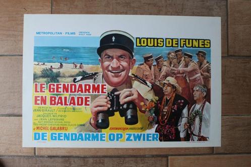 filmaffiche Louis De Funes le gendarme en balade filmposter, Verzamelen, Posters, Zo goed als nieuw, Film en Tv, A1 t/m A3, Rechthoekig Liggend