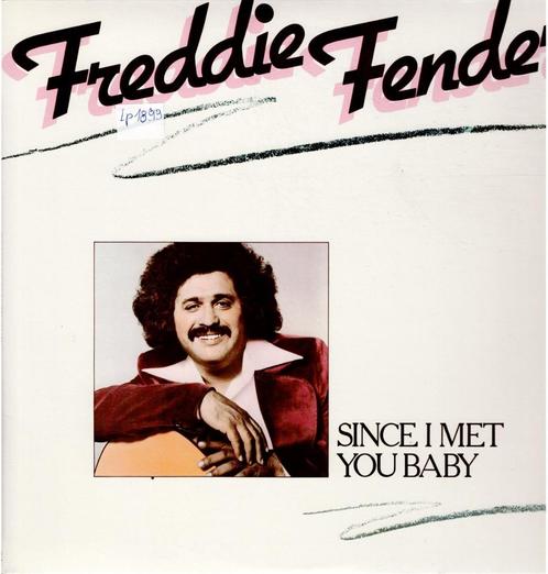 Vinyl, LP   /   Freddy Fender   – Since I Met You Baby, CD & DVD, Vinyles | Autres Vinyles, Autres formats, Enlèvement ou Envoi