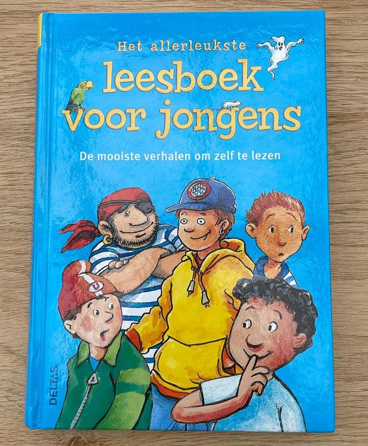 Het allerleukste leesboek voor jongens., Boeken, Kinderboeken | Jeugd | onder 10 jaar, Gelezen, Fictie algemeen, Ophalen of Verzenden