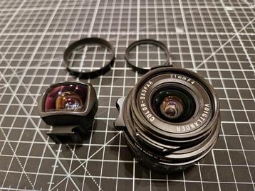 Voigtlander 21mm f/4 color scopar for Leica M beschikbaar voor biedingen