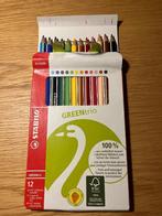 Stabilo 12 Crayons de Couleur Greentrio, Comme neuf, Enlèvement ou Envoi, Crayon ou Feutre