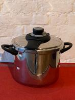 SEB CLIPSO roestvrijstalen snelkookpan 10 liter, Huis en Inrichting, Keuken | Potten en Pannen, Inox, Nieuw, Keramische plaat