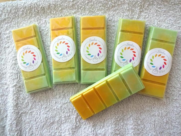 Snapbars Snapbar waxmelt wax geur CITRONELLA & LEMONGRASS, Huis en Inrichting, Woonaccessoires | Kandelaars en Kaarsen, Nieuw