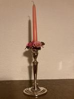 Verzilverde kandelaar, Antiek en Kunst, Ophalen of Verzenden