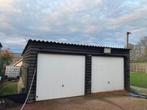 dubbele garage met kantelpoort