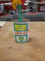 Oude lege oliekan BP domestic Energol, Verzamelen, Blikken, Verzenden, Gebruikt, Overige, Overige merken