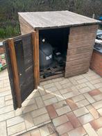 Zandfilter waterpomp en houten kast, Ophalen
