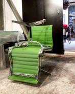 Eames bureaustoelen, editie Herman Miller, Huis en Inrichting, Ophalen of Verzenden, Zo goed als nieuw, Groen, Bureaustoel