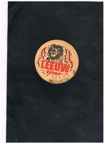 BOUTEILLE DE BIÈRE LION, Envoi, Comme neuf, Sous-bock, Leeuw