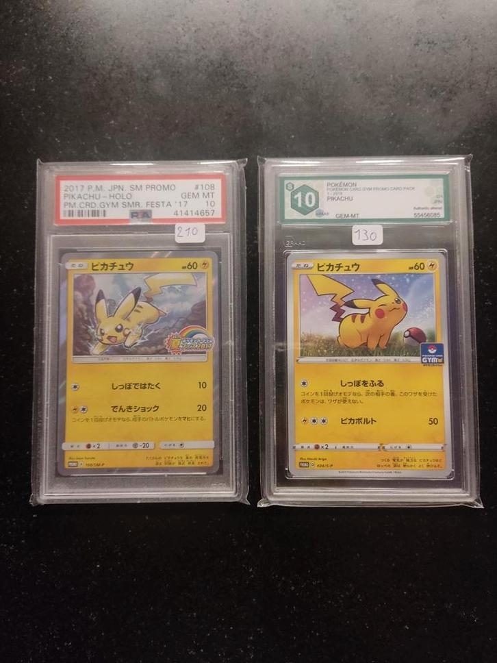 Pikachu slabs pokemon, Hobby & Loisirs créatifs, Jeux de cartes à collectionner | Pokémon, Enlèvement ou Envoi