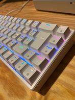 Clavier Gamer sans Fil RGB, Informatique & Logiciels, Clavier gamer, Azerty, Comme neuf, Enlèvement
