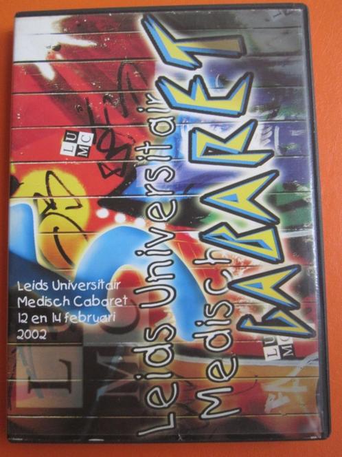 Leids Universitair Medisch Cabaret, Cd's en Dvd's, Dvd's | Cabaret en Sketches, Zo goed als nieuw, Stand-up of Theatershow, Alle leeftijden