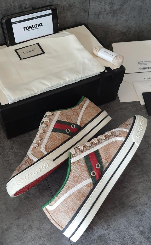 Gucci sneakers met box maat 42, Kleding | Heren, Schoenen, Zo goed als nieuw, Sneakers, Ophalen of Verzenden