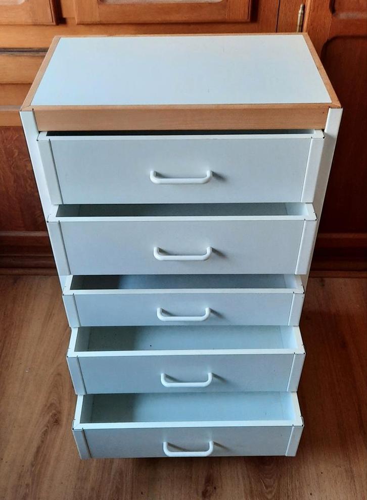 Kewlox kast met 5 laden op wielen, Huis en Inrichting, Kasten | Ladekasten, Ophalen of Verzenden