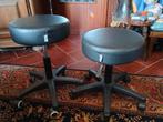 Tabouret of kruk of stoel op wielen Casaria 2 st beschikbaar, Huis en Inrichting, Krukjes, Ophalen of Verzenden, In hoogte verstelbaar