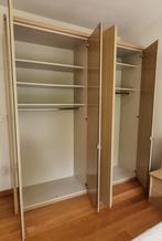 Ikea kleerkast 2 delig (zelf uit elkaar te halen), Gebruikt, Overige houtsoorten, Ophalen, Met hangruimte