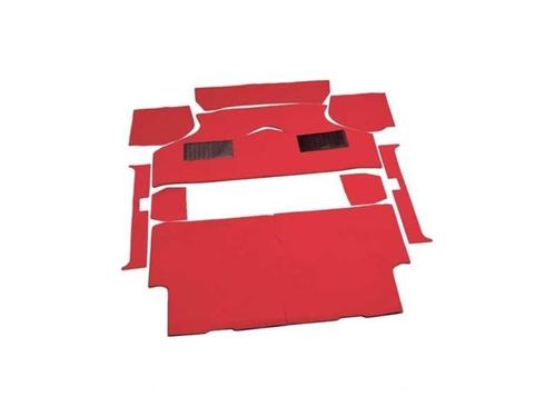 Moquettes standard rouges MINI Classique., Autos : Pièces & Accessoires, Habitacle & Garnissage, Mini, Pièces Oldtimer ou Ancêtre