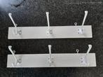 Twee wandkapstokken, Huis en Inrichting, Woonaccessoires | Kapstokken, Wandkapstok, Ophalen of Verzenden, Zo goed als nieuw, Minder dan 100 cm