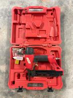 Haubold nietjes pistool, Ophalen