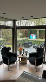 Les chaises baroques vintage, 2 pièces, Enlèvement, Utilisé, Tissus, Barok