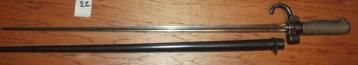 VERKOCHT            22/1 bajonet / bayonet beschikbaar voor biedingen