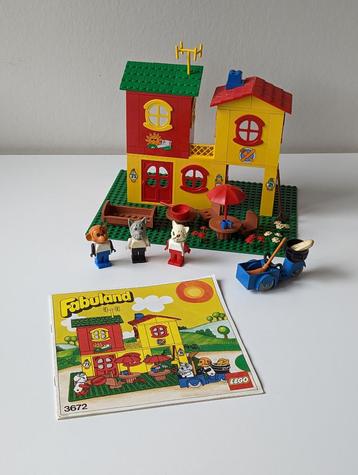 LEGO Fabuland 3672 Het Hotel/ Restaurant
