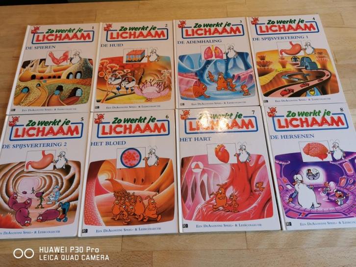 zo werkt je lichaam - 8 delen, Boeken, Kinderboeken | Jeugd | 10 tot 12 jaar, Nieuw, Non-fictie, Ophalen of Verzenden