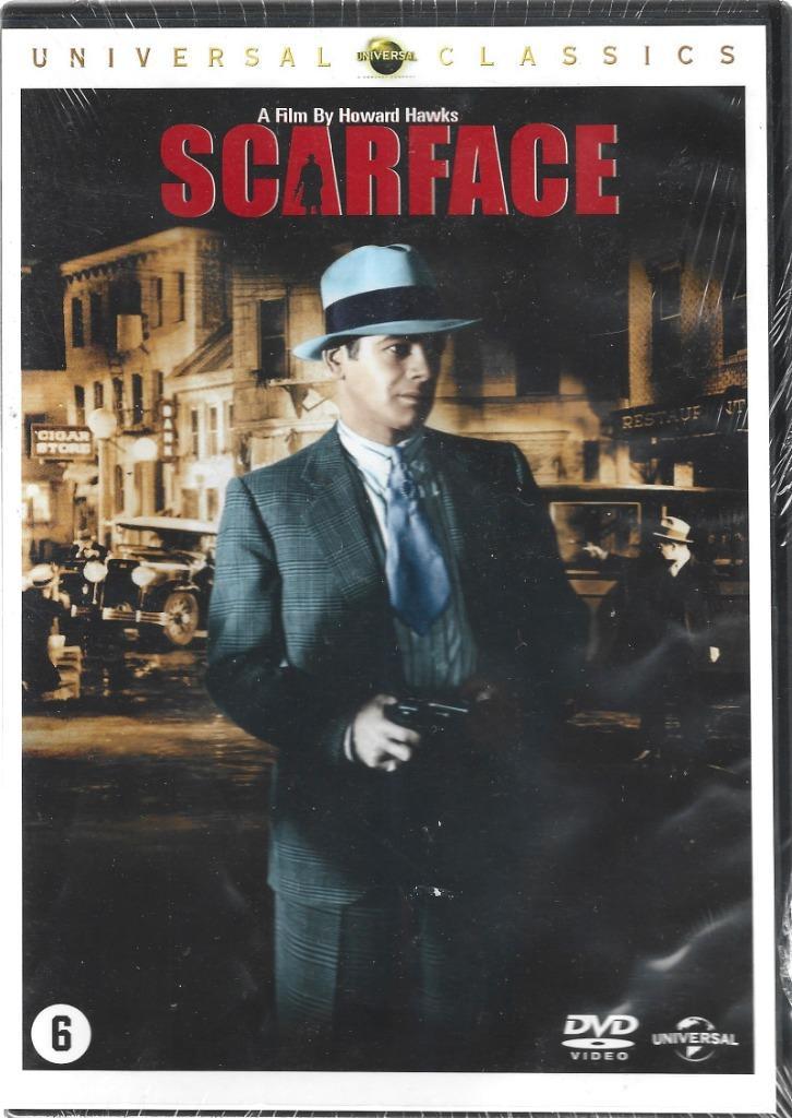 scarface (1932), CD & DVD, DVD | Thrillers & Policiers, Neuf, dans son emballage, Mafia et Policiers, À partir de 6 ans, Enlèvement ou Envoi