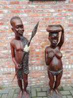 afrikaanse beelden, Antiek en Kunst, Kunst | Beelden en Houtsnijwerken, Ophalen