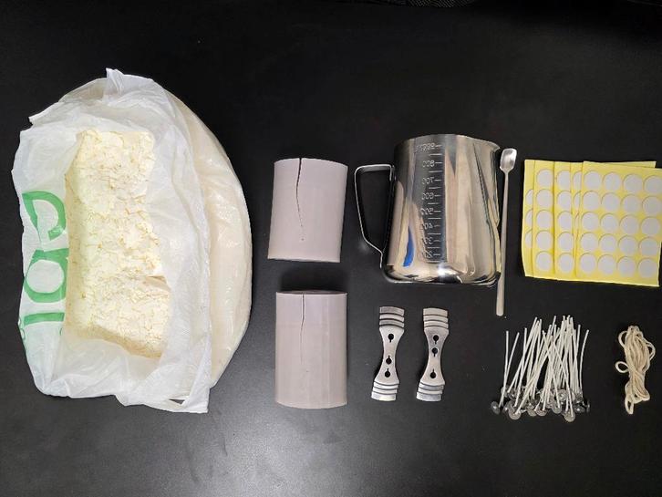 Complete kaarsenmaak set met Venus & Apollo mallen, Hobby en Vrije tijd, Knutselen, Zo goed als nieuw, Gereedschap of Accessoires