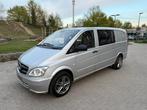 MERCEDES VITO 113CDI DUBBELE CABINE 2014 170000KM AC KEURING, Auto's, Voorwielaandrijving, Stof, 22 cc, Mercedes-Benz