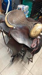 Western zadel, Animaux & Accessoires, Chevaux & Poneys | Selles, Enlèvement, Comme neuf, Western