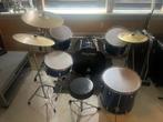 DRUMSTEL GEHEEL COMPLEET, Muziek en Instrumenten, Drumstellen en Slagwerk, Ophalen, Gebruikt, Overige merken