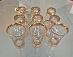 Verres à dorure années 70’  ( Liqueur ), Ophalen