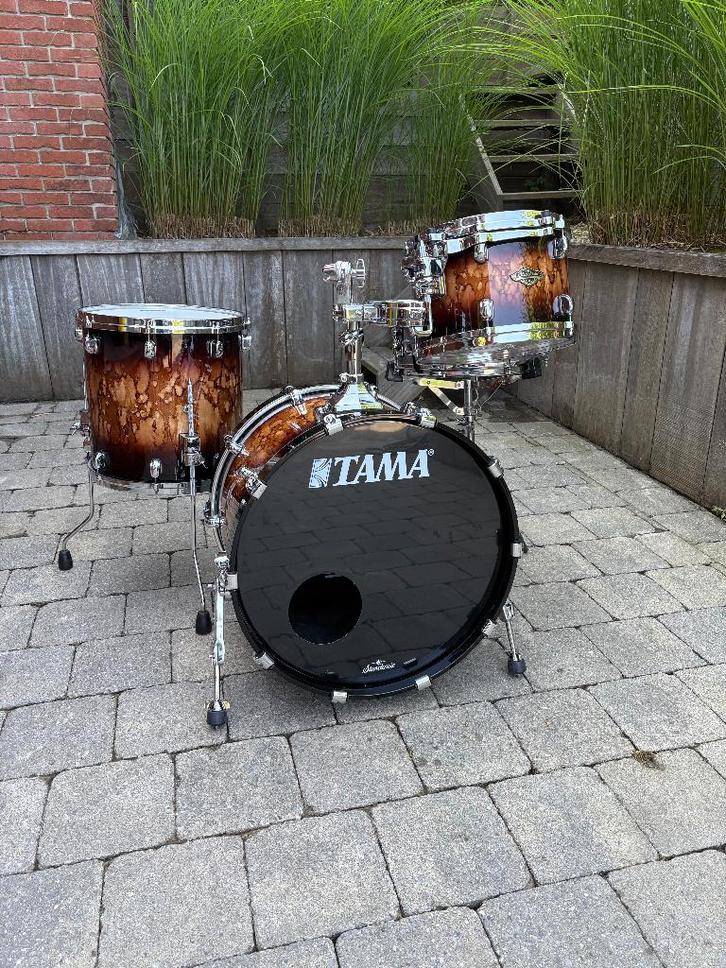 Vends batterie Tama starclassic walnut/birch, Musique & Instruments, Batteries & Percussions, Comme neuf, Tama, Enlèvement