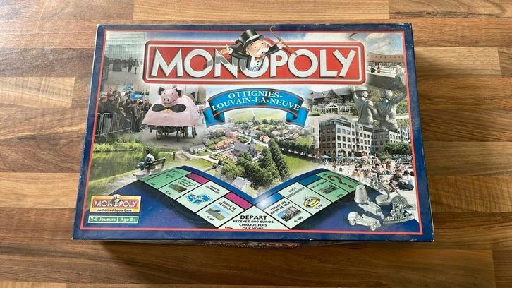 Jeu de société - Monopoly Ottignies Louvain-La-Neuve, Hobby en Vrije tijd, Gezelschapsspellen | Bordspellen, Zo goed als nieuw