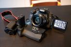 Canon 60D + Canon EF 28mm f/1.8 USM + Batterygrip + 2 batter, Audio, Tv en Foto, Fotocamera's Digitaal, Gebruikt, Spiegelreflex