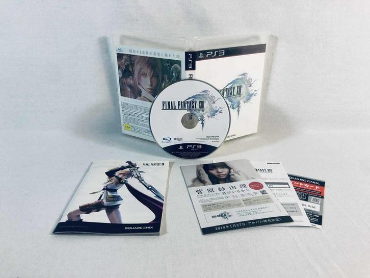 Final Fantasy XIII PS3 JAP volledige game Zeer goede staat, Games en Spelcomputers, Games | Sony PlayStation 3, Gebruikt, Role Playing Game (Rpg)