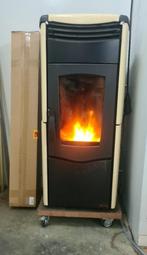 Pelletkachel Melinda, 14 kW, Huis en Inrichting, Kachels, Ophalen, Gebruikt, Overige brandstoffen, Pelletkachel