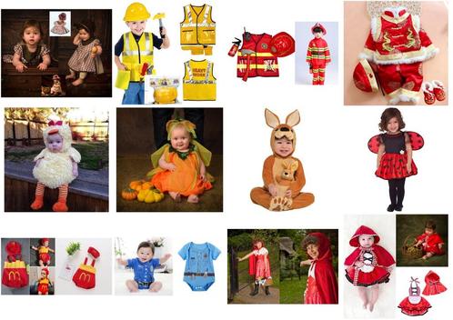 Schattige kostuums voor kindjes van 6 tot 18 maanden, Enfants & Bébés, Costumes de carnaval & Déguisements, Comme neuf, Garçon ou Fille